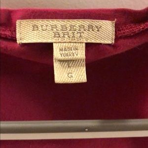 Women’s Burberry 3/4 sleeve length shirt